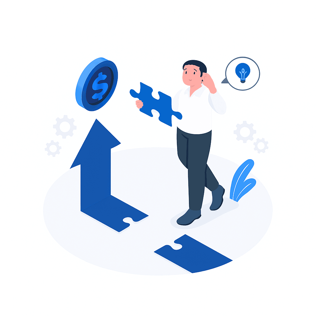 Illustration of Doing Business As (DBA) service - professional business support